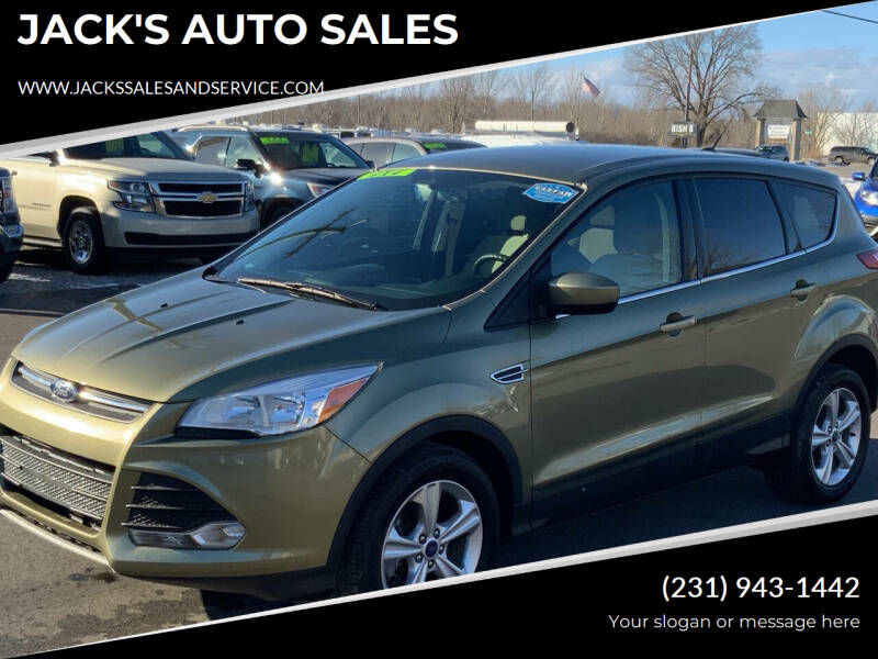2014 Ford Escape for sale at JACK'S AUTO SALES in Traverse City MI