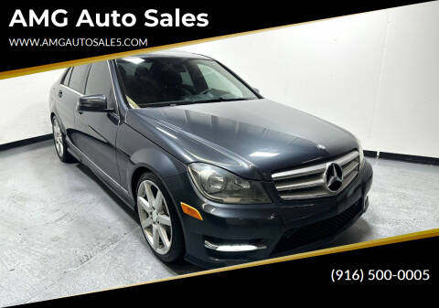 2013 Mercedes-Benz C-Class for sale at AMG Auto Sales in Rancho Cordova CA