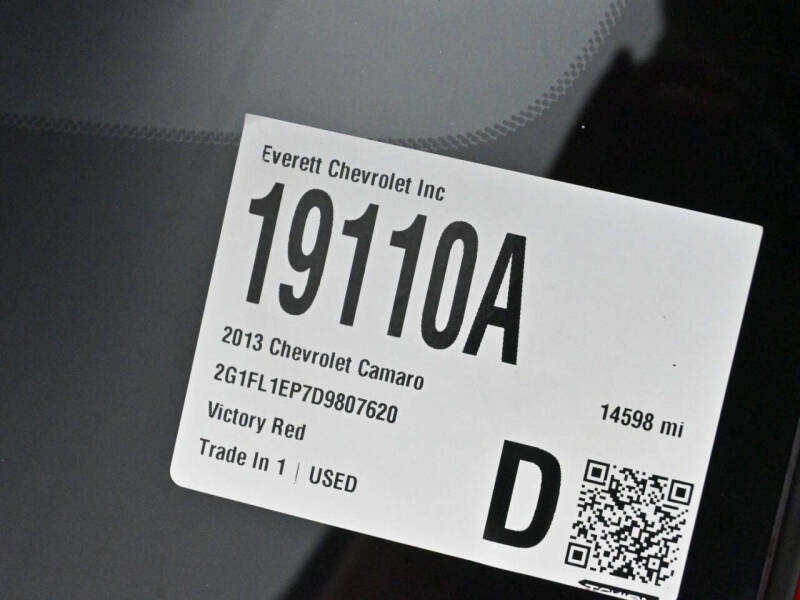 2013 Chevrolet Camaro ZL1