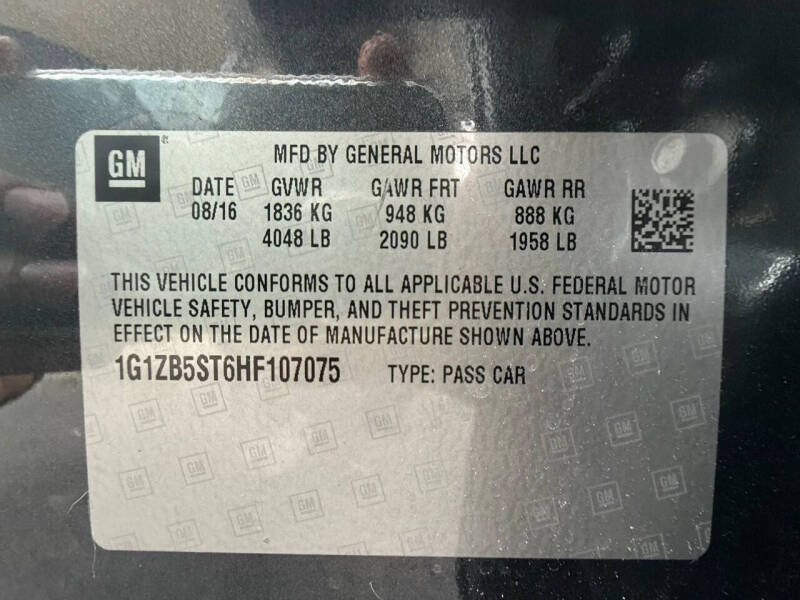 2017 Chevrolet Malibu LS