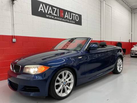 2013 BMW 1 Series for sale at AVAZI AUTO GROUP LLC in Gaithersburg MD