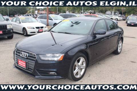 2013 Audi A4 for sale at Your Choice Autos - Elgin in Elgin IL