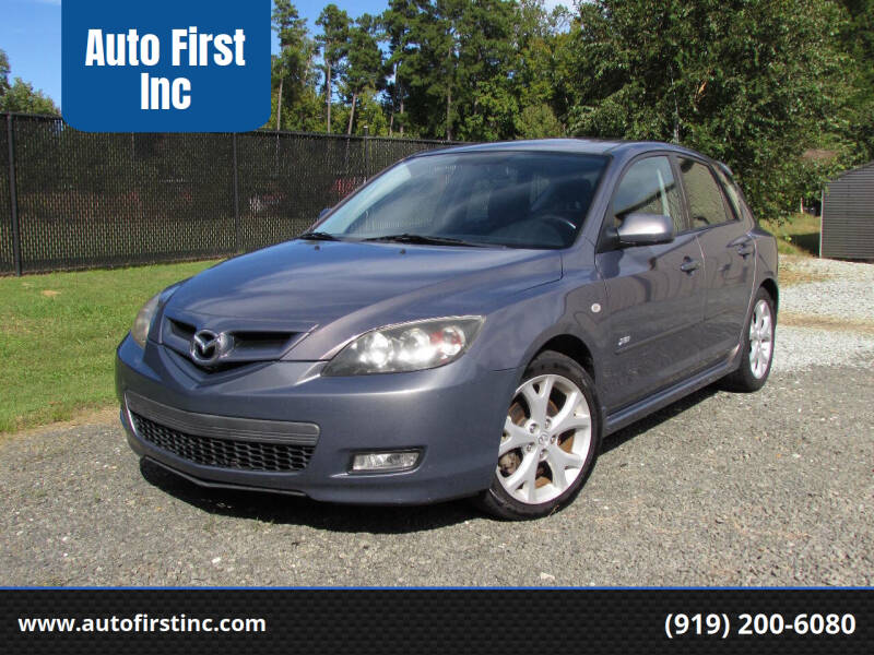 2009 Mazda MAZDA3 for sale at Auto First Inc in Durham NC