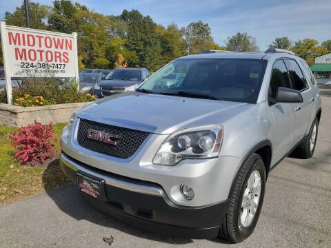 2012 GMC Acadia for sale at Midtown Motors in Beach Park IL