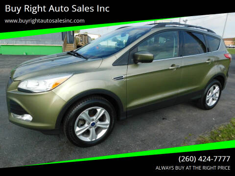 2013 Ford Escape for sale at Buy Right Auto Sales Inc in Fort Wayne IN