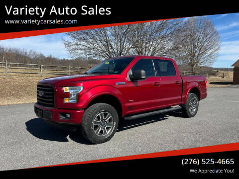 2015 Ford F-150 for sale at Variety Auto Sales in Abingdon VA