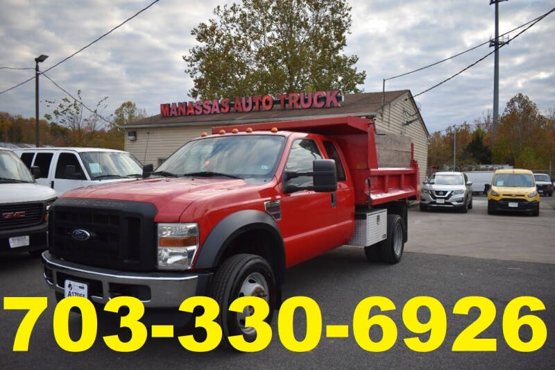 2008 Ford F-550 Super Duty for sale at MANASSAS AUTO TRUCK in Manassas VA