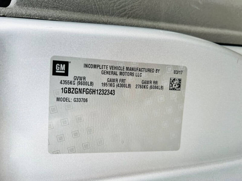 2017 Chevrolet Express LS 3500