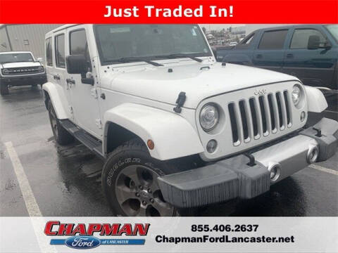 2018 Jeep Wrangler JK Unlimited for sale at CHAPMAN FORD LANCASTER in East Petersburg PA