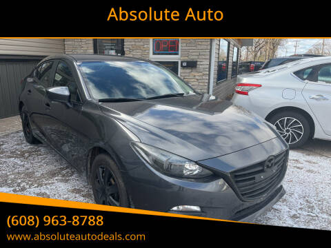 2015 Mazda MAZDA3 for sale at Absolute Auto in Baraboo WI