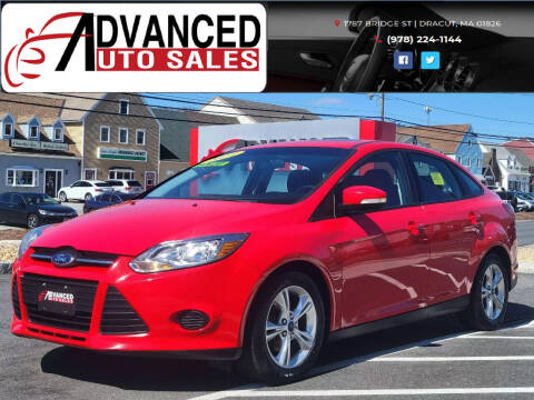 2014 Ford Focus for sale at Advanced Auto Sales in Dracut MA