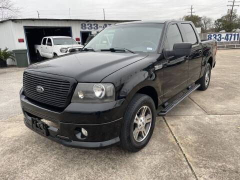 2007 Ford F-150 for sale at AMERICAN AUTO COMPANY in Beaumont TX