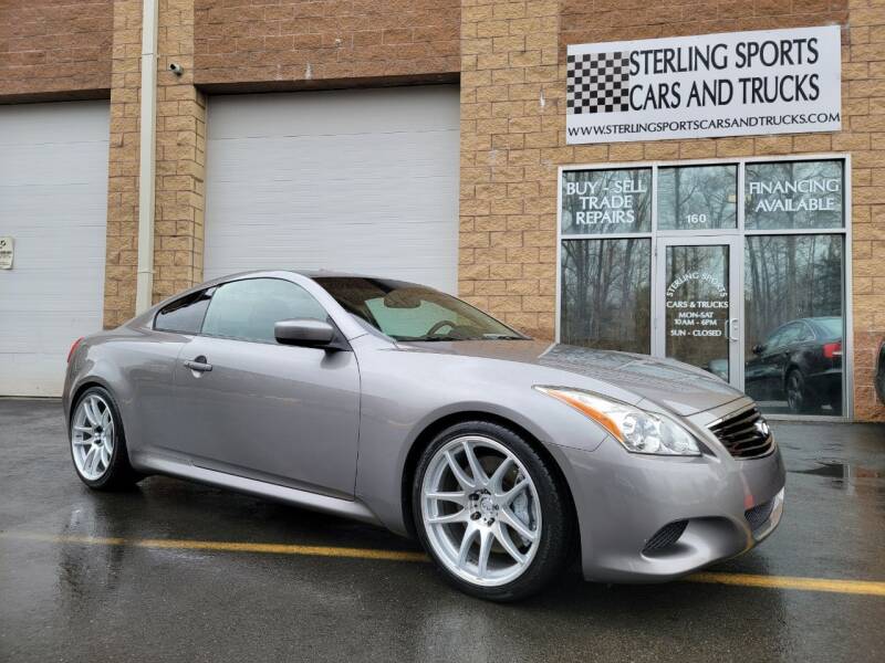 2009 Infiniti G37 Coupe for sale at STERLING SPORTS CARS AND TRUCKS in Sterling VA