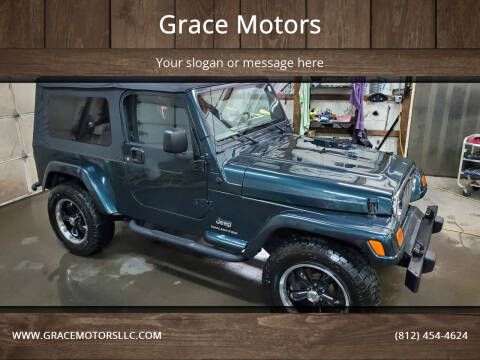 2005 Jeep Wrangler for sale at Grace Motors in Evansville IN