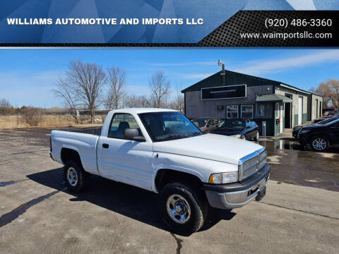 2001 Dodge Ram 1500 for sale at WILLIAMS AUTOMOTIVE AND IMPORTS LLC in Neenah WI