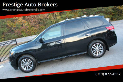 2015 Nissan Pathfinder for sale at Prestige Auto Brokers in Raleigh NC