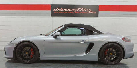 2016 Porsche Boxster Spyder