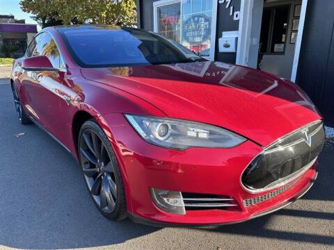 2014 Tesla Model S for sale at Carmania of Stevens Creek in San Jose CA