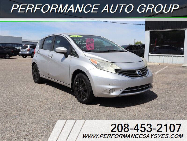 Black 2015 Nissan Versa Note S S 4dr Hatchback 1