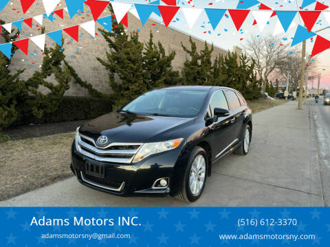 2013 Toyota Venza for sale at Adams Motors INC. in Inwood NY