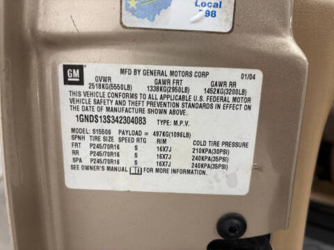 2004 Chevrolet TrailBlazer LS