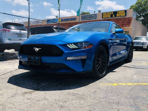 2019 Ford Mustang for sale at United Quest Auto Inc in Hialeah FL