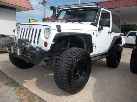 2012 Jeep Wrangler for sale at Broken Arrow Motor Co in Broken Arrow OK