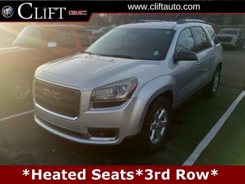 2016 GMC Acadia for sale at Clift Buick GMC in Adrian MI