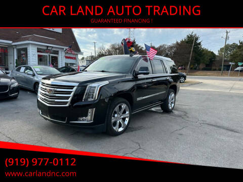 2016 Cadillac Escalade for sale at CAR LAND  AUTO TRADING - CAR LAND AUTO TRADING in Raleigh NC