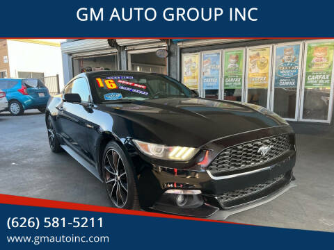 2016 Ford Mustang EcoBoost Premium