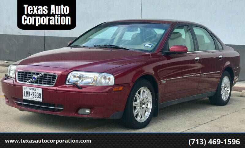 2005 Volvo S80 for sale at Texas Auto Corporation in Houston TX