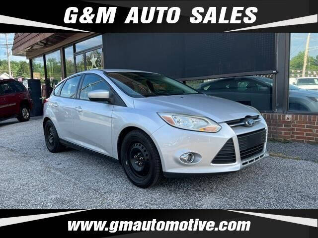 2012 Ford Focus for sale at G & M Auto Sales in Kingsville, MD