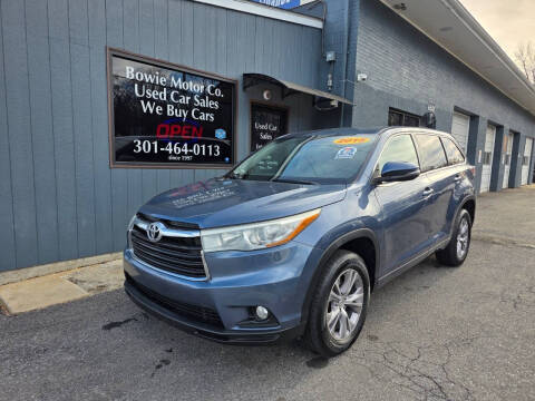 2015 Toyota Highlander LE