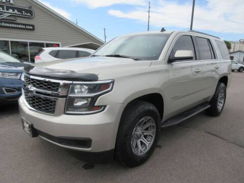 2015 Chevrolet Tahoe for sale at Dam Auto Sales in Sioux City IA