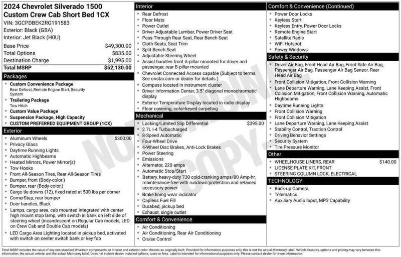 2024 Chevrolet Silverado 1500