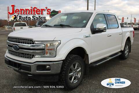 2018 Ford F-150 for sale at Jennifer's Auto Sales in Spokane Valley WA