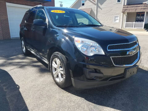 2015 Chevrolet Equinox for sale at BELLEFONTAINE MOTOR SALES in Bellefontaine OH