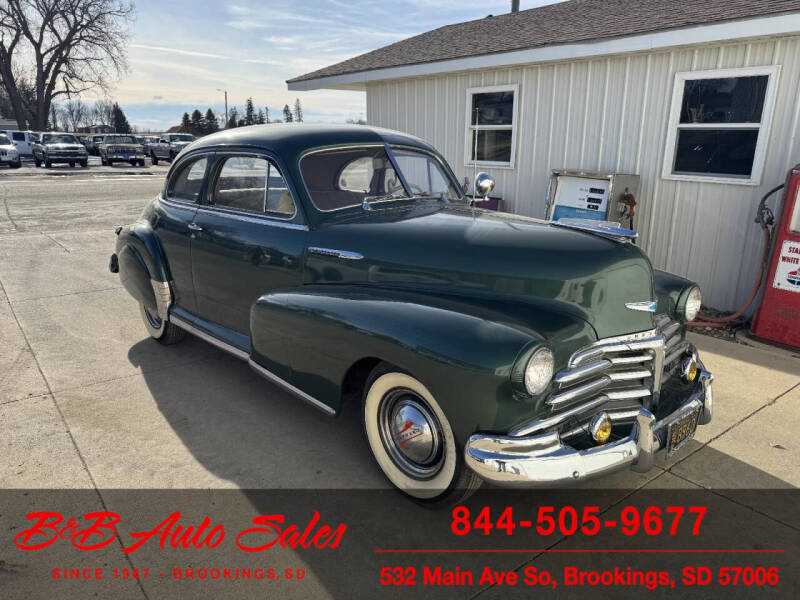 1948 Chevrolet Fleetmaster for sale at B & B Auto Sales in Brookings SD