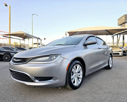 2015 Chrysler 200 for sale at Elite Motors in El Paso TX