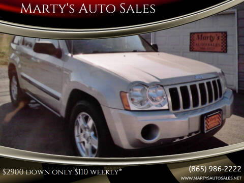 2007 Jeep Grand Cherokee for sale at Marty's Auto Sales in Lenoir City TN