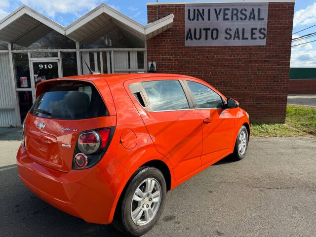 2012 Chevrolet Sonic for sale at Universal Auto Sales LLC in Burlington, NC