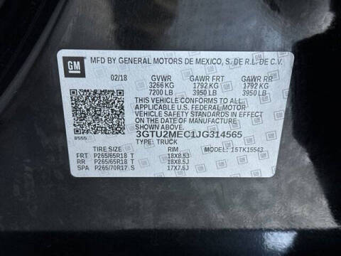 2018 GMC Sierra 1500