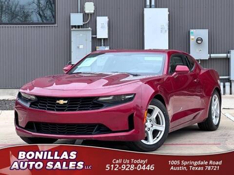 2019 Chevrolet Camaro for sale at Bonillas Auto Sales in Austin TX