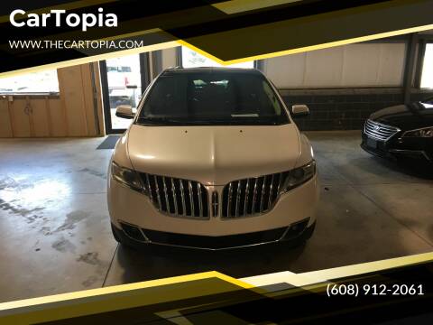 2011 Lincoln MKX for sale at CarTopia in Deforest WI