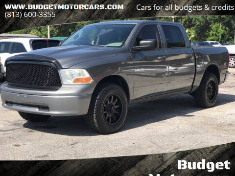 2010 Dodge Ram Pickup 1500 for sale at Budget Motorcars in Tampa FL