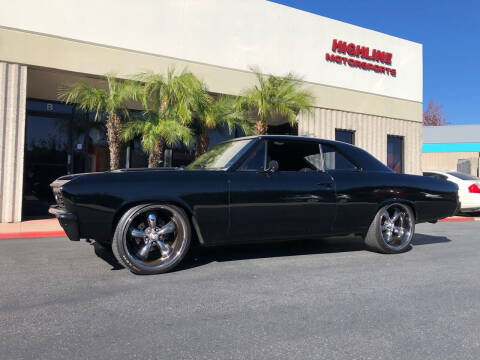 1967 Chevrolet Chevelle for sale at HIGH-LINE MOTOR SPORTS in Brea CA