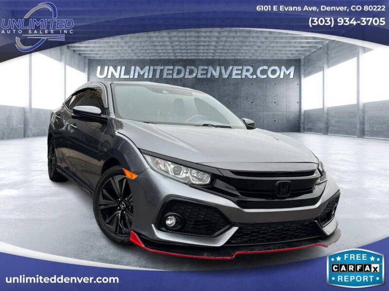 2019 Honda Civic for sale at Unlimited Auto Sales in Denver CO