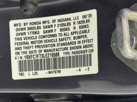 2020 Honda Civic EX-L