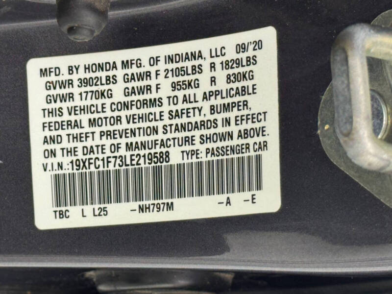 2020 Honda Civic EX-L