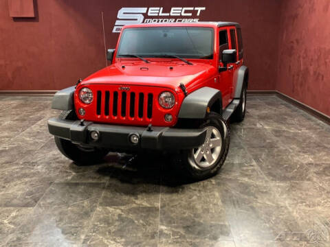 2015 Jeep Wrangler Unlimited for sale at Select Motor Car in Deer Park NY